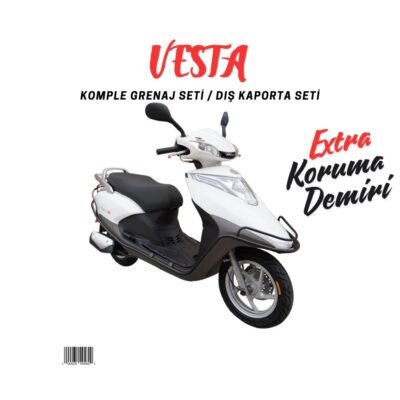 Arora Vesta Beyaz Grenaj Seti 14 Parça