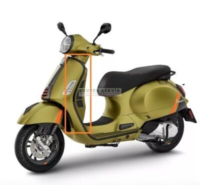 Parça: Gts 300 Hpe Rst  Ön Panel Çita Sol Üst Si̇yah