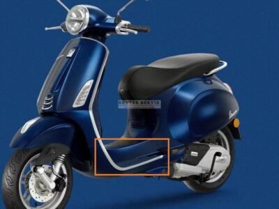 Parça: Primavera 125 E5+ Ön Panel Çita Sol Alt Krom