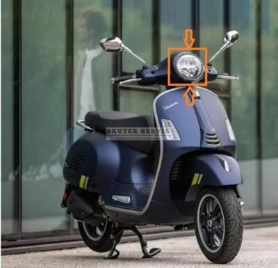 Parça: Gts 125 Abs E5 Far Çerçevesi̇ Mat Krom