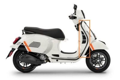 Parça: Gts 125 Abs E5 Ön Panel Çita Sağ Üst Si̇yah