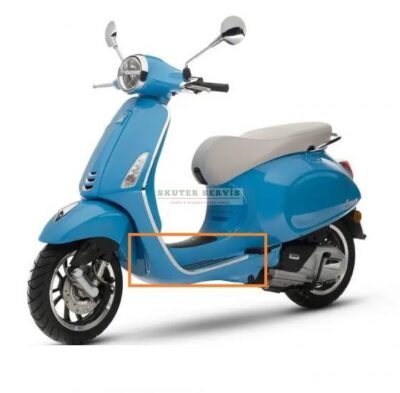 Parça: Primavera 125 E5+ Ön Panel Çitasi Krom Sol Alt