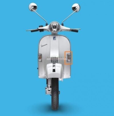 Parça: Vespa PX 150  Ön Sol Sinyal Camı Şeffaf