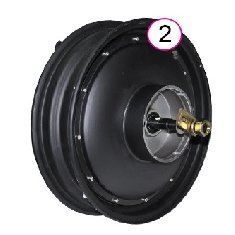 Yuki Alfa E-Scooter Arka Motor Sargı Set 12 İnç